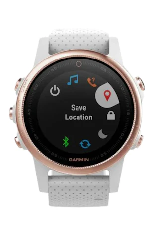 Buy an Garmin Fenix 5S Sapphire 64GB Rose Goldtone Sapphire