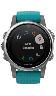 Garmin Fenix 5S 64GB Turquoise - Excellent Condition