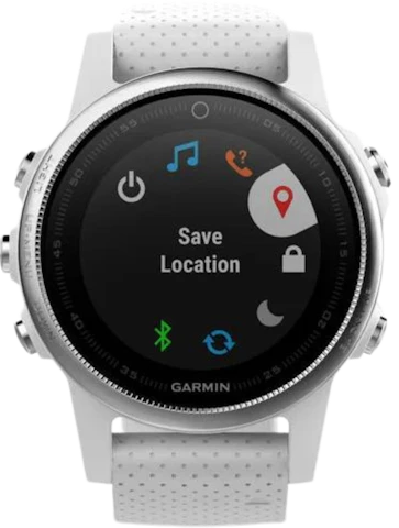 Garmin fenix top 5s silver white