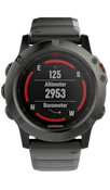 Garmin Fenix 5X Sapphire Slate Gray Sapphire Metal Band image