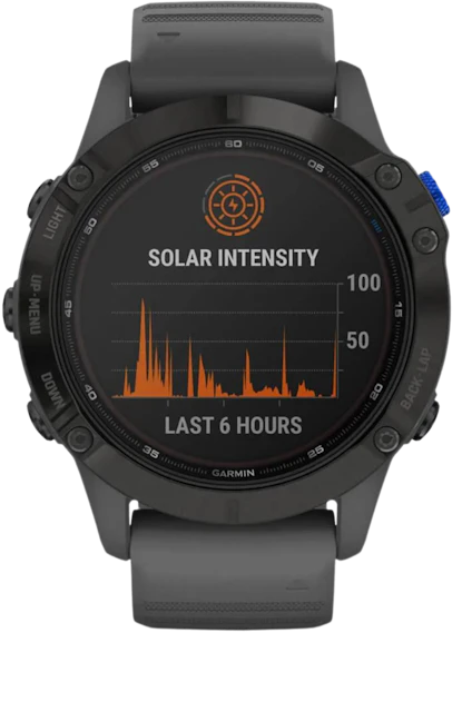 How long does the battery last on the Garmin Fenix 6 Pro Solar