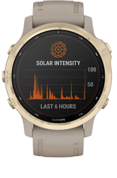 Buy an Garmin Fenix 6S Pro Solar 32GB Light Gold Phonetradr