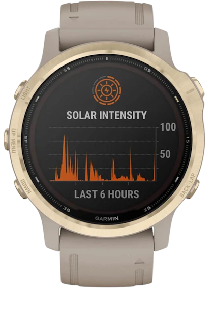 Garmin fenix discount 6s light gold