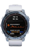 Garmin Fenix 7 Sapphire Solar Mineral Blue Titanium image