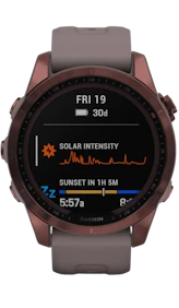 Garmin Fenix 7S Sapphire Solar image