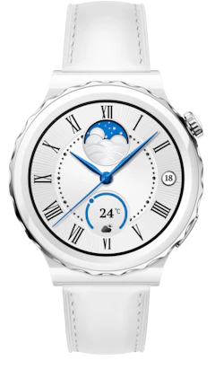 Huawei Watch GT 3 Pro Ceramic 16GB White Leather - Brand New (sealed) Condition