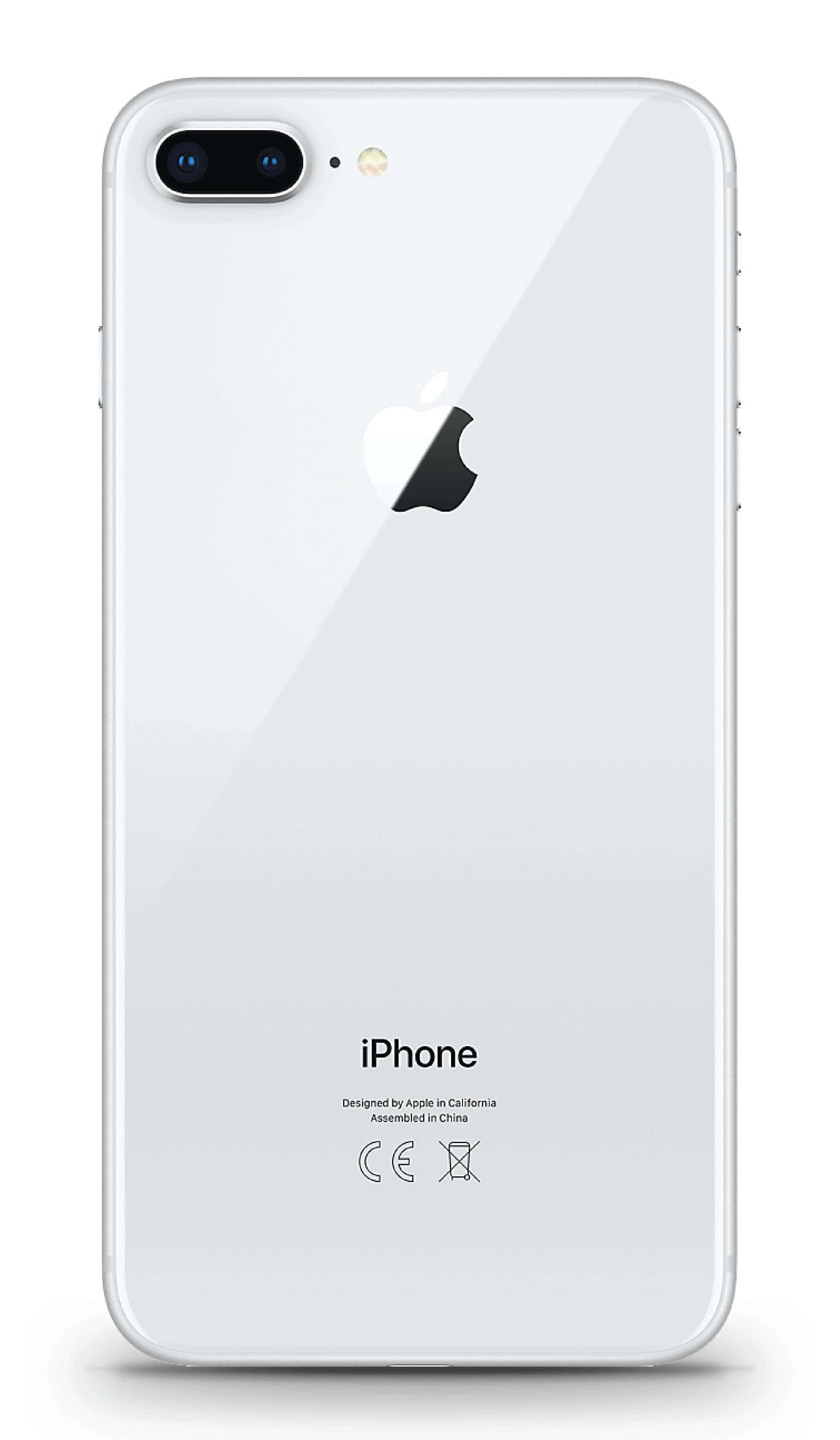 Apple iPhone 8 Plus 256GB ホワイト Apple iPhone 8 Plus 256GB White / Silver Good Grade With New