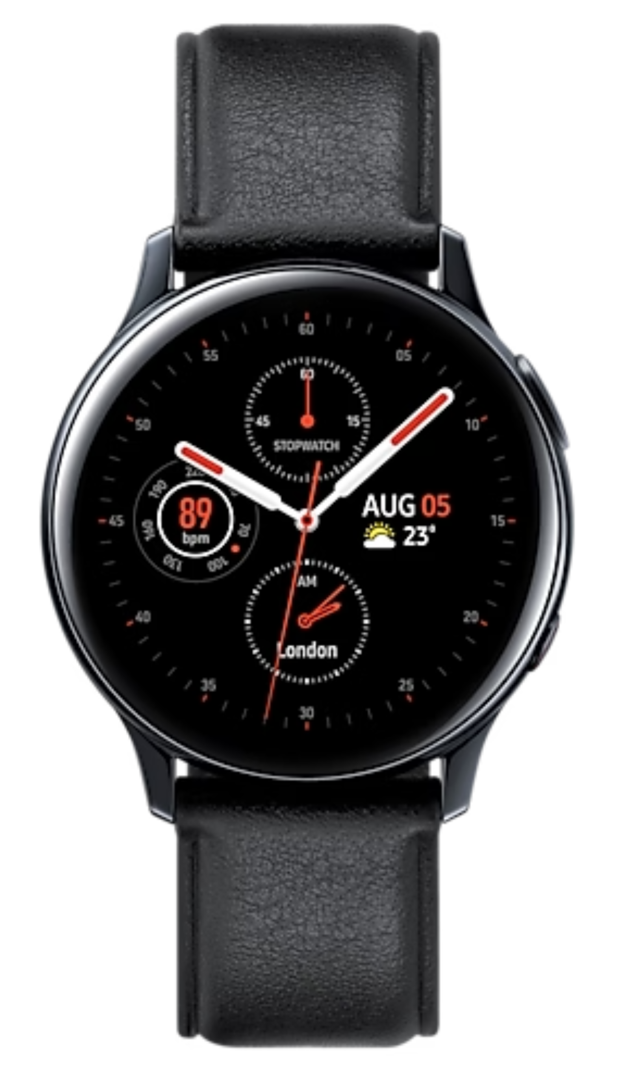 Buy a Samsung Galaxy Watch Active2 LTE 16GB Black Phonetradr - Main Image