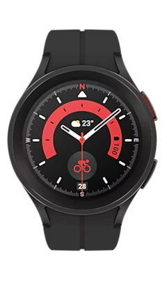 Samsung Watch5 Pro 16GB Black Titanium - Excellent Condition